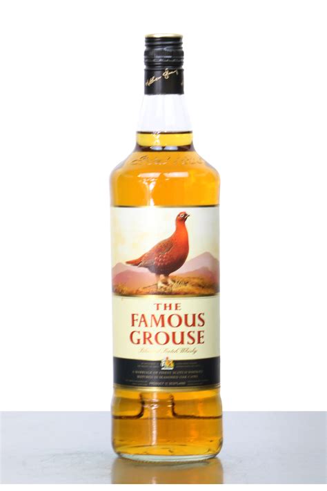 1 litre famous grouse whisky.